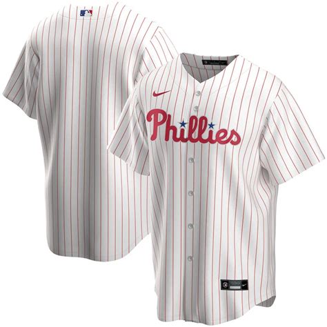 philadelphia phillies nike home replica team jersey - white|Men's Philadelphia Phillies Nike White Home Replica Team Jersey.